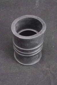 BLACK RUBBER FLEXI COUPLING 38mm x 38mm - Swimming pools & plumbing - Free Post - Picture 1 of 4
