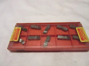 Cantidad (10) Sandvik 331.91-5415-1 grado H13A herramienta de ranurado inserto de carburo coromante - Imagen 1 de 2