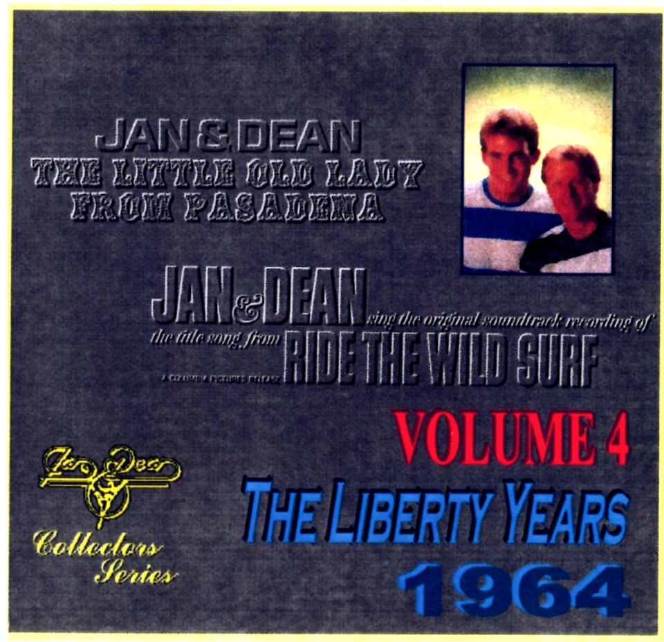 Jan and Dean- Collectors Series- VOLUME FOUR-  29 Tracks- RARE & BACK IN STOCK!! Foto 1 de 4