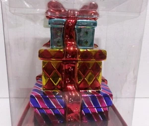 Christopher Radko Tower of Treasures Christmas Candy Dish Gifts Stack - Picture 1 of 13