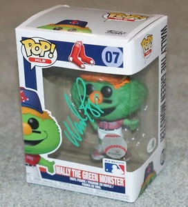 WADE BOGGS Signed Wally Green Monster FUNKO POP #07 JSA witness COA #WB818361 - Picture 1 of 7
