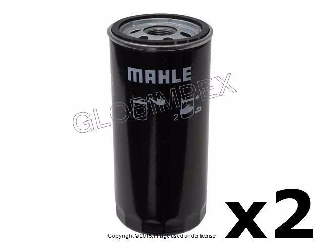 Juego de 2 filtros de aceite grandes Porsche 911 '95-'98 MAHLE + GARANTÍA Foto 1 de 1