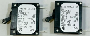 IUG1-36286-9-U AIRPAX 30 AMP AC/DC DISYUNTOR PALANCA MAG-HIDR 125V NUEVO 2 Pk - Imagen 1 de 5