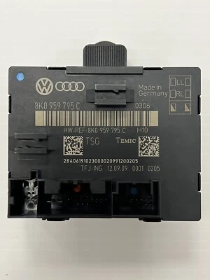 🚘 2009 - 2012 AUDI A4 S4 B8 Q5 - L/R REAR DOOR CONTROL MODULE 8K0959795C OEM - Image 1 of 4
