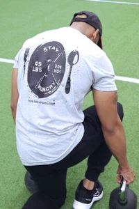 Iron Gods Stay Hungry Camiseta Camisa de Gimnasio Para Hombre Bomba Cubierta Entrenamiento Camiseta Gimnasio Conjunto - Imagen 1 de 10