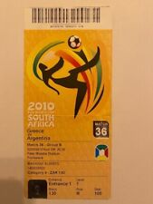 Ticket WORLD CUP 2010 Greece - Argentina 22/06/2010 match 36