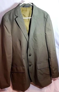 Lands End Men's Size 42 Green Blazer Sport Jacket Coat 2 Button (B1) - Picture 1 of 8