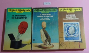 LOTTO N.° 3 LIBRI ALFRED HITCHCOCK PRESENTA OSCAR MONDADORI 1975/1976 - Foto 1 di 3