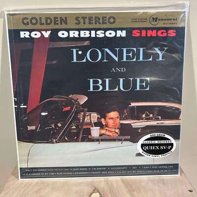 Roy Orbison - Sings Lonely And Blue (Monument Records) 12" Vinyl LP (NEW SEALED) - Image 1 of 2