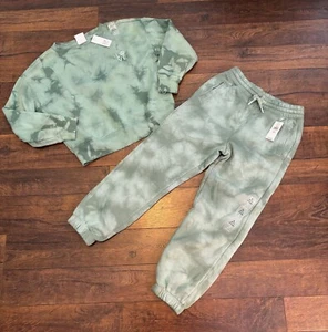 GAP Kids unisex sweatshirt & sweatpants set, tie dye, SMALL (6-7), New w/tags - Picture 1 of 1