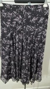 Jones New York Collection Damen Rock Größe 6 Blumendruck - Bild 1 von 9