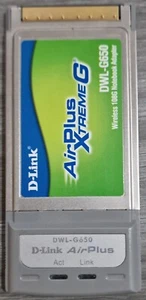 D-Link AirPlus XtremeG+ Cardbus Wireless Adapter DWL-G650 - Picture 1 of 2