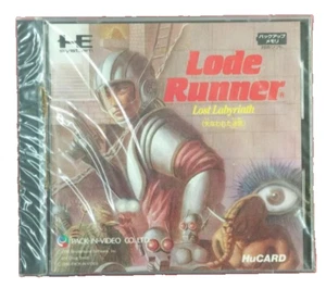 Pack-in-video NEC PC-Engine Lode Runner Lost Labyrinth HuCard - Japan Retro Game - Picture 1 of 6