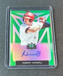 2020 Leaf Valiant Robert Hassell Rookie Green Prismatic AUTO 14/99 - Picture 1 of 2