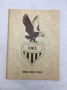 MEMORY BOOK 1980-1981 Annual or Student Yearbook Dundalk Middle School Maryland - Picture 1 of 4