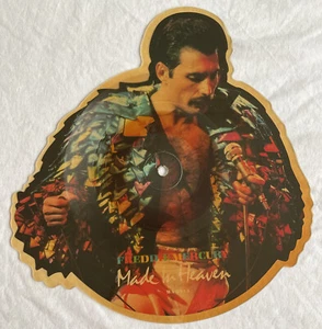 FREDDIE MERCURY(QUEEN) - Made In Heaven - UK Shaped Picture Disc (Vinyl Record) - Picture 1 of 2