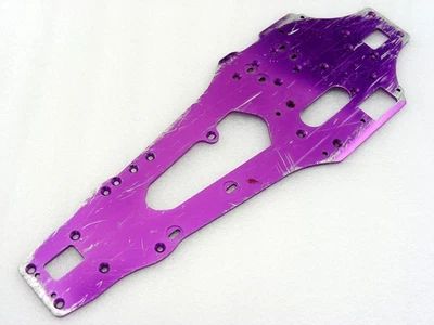 Vintage 2000 HPI 73910 Nitro RS4 RACER-2 Lightweight 17S 2.5mm Alum Race Chassis - Image 1 of 4
