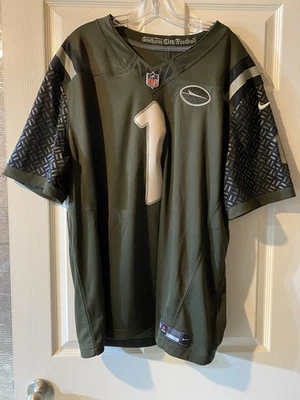Camiseta deportiva Sauce Gardner New York Jets Nike Rivalry Game Player Gotham City Club XXL Foto 1 de 4