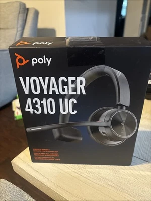 Plantronics by POLY Voyager 4310 UC Single Ear Wireless Bluetooth Headset - Image 1 of 2