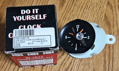1970-1978 Camaro Clock & Quartz Conversion Kit Free Shipping - Image 1 of 4