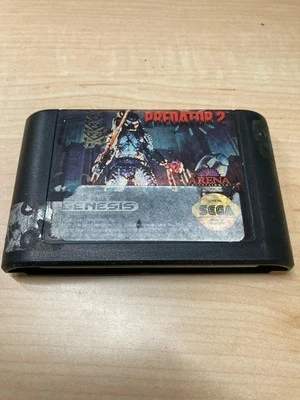 Predator 2 (Sega Genesis, 1992), Mr Movies Rental Copy, Cartridge Only - Image 1 of 2