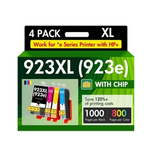 923XL 923 8130e Tintenpatronen Kombipack mit Chip: Ersatz für HP Tinte 9... - Bild 1 von 7