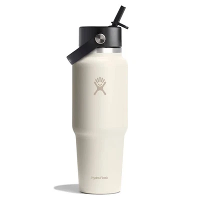 Botella de agua de viaje Hydro Flask 32 oz boca ancha flexible pajita Foto 1 de 4