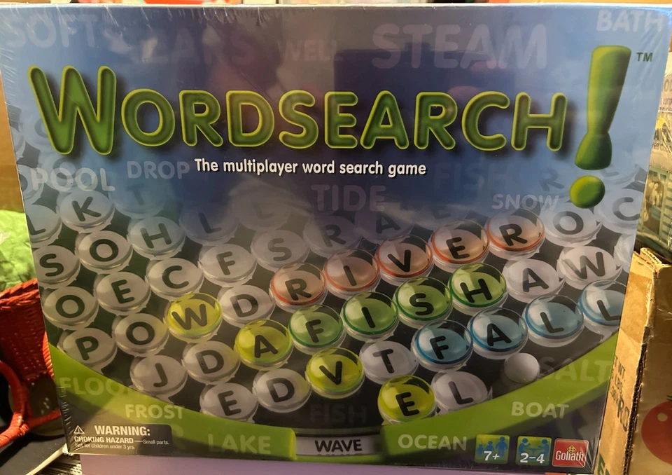 Wordsearch Board Game Goliath 2011 multiplayer New Sealed - Image 1 of 2
