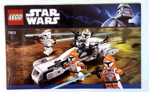 Lego Star wars 7913 Clone Trooper Battle Pack Instruction Manual Only - Picture 1 of 5