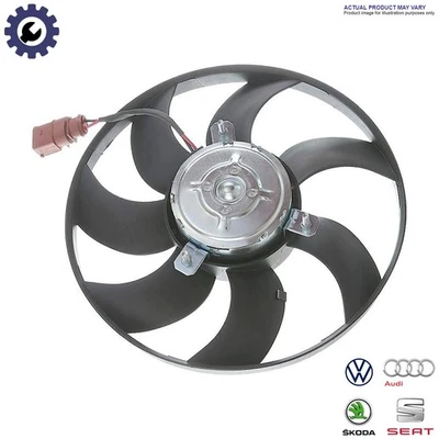 GENUINE FAN ENGINE COOLING 4H0121207B SEAT AUDI Q3/SUV A4/Allroad/S4 A5/S5 Q5 - Image 1 of 4