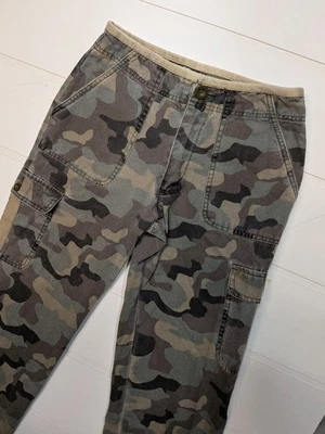 Pantalones cargo Camuflados elegantes informales Cabela's, cremallera mosca niñas talla 16. Foto 1 de 4