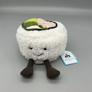 Jellycat amuseable I Am Silly Sushi California Soft Plush Toy Food New Tags - Picture 1 of 5