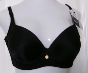 Sujetador Leonisa con aros talla 36B estilo 011970 negro alisado trasero - Imagen 1 de 2