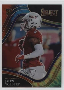 Selecciones selectas del draft 2022 nivel de campo tie-dye Prizm/25 Jalen Tolbert novato radiocontrol - Imagen 1 de 3