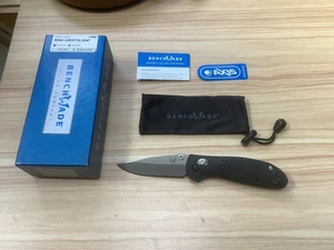 BENCHMADE MINI-GRIPTILIAN 556-S30V BLUE CLASS - Picture 1 of 5