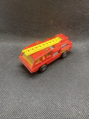 Matchbox Superfast No.22 Blaze Buster Black Base Yellow Ladder - Image 1 of 4