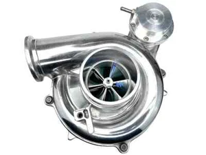 KC Stock Plus Polished Billet Turbo For Early 1999 Ford 7.3L Powerstroke Diesel - Imagen 1 de 2