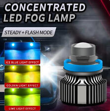2pcs Laser Lens H7 Led Fog Light Bulb H11 Led Fog Lamp H8 H9 9005 HB3 9006 Turbo