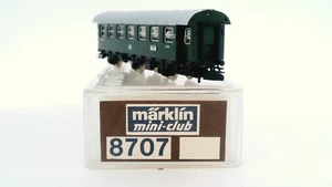 Märklín Mini-Club 8707 DB 3 Axle Class 2 Passenger Coach Rail Car Z Marklin - Picture 1 of 14