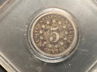 Antique 1868 Shield Nickel