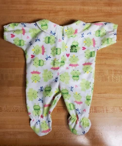 SOFT FLANNEL SLEEPER for 14" 15"  CPK CABBAGE PATCH PREEMIE BABY or similar  - Picture 1 of 37