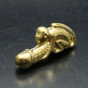 Luck Amulet Paladkik Magic Thai Charm Brass Monkey Holy Wealth Miniature - Picture 1 of 2