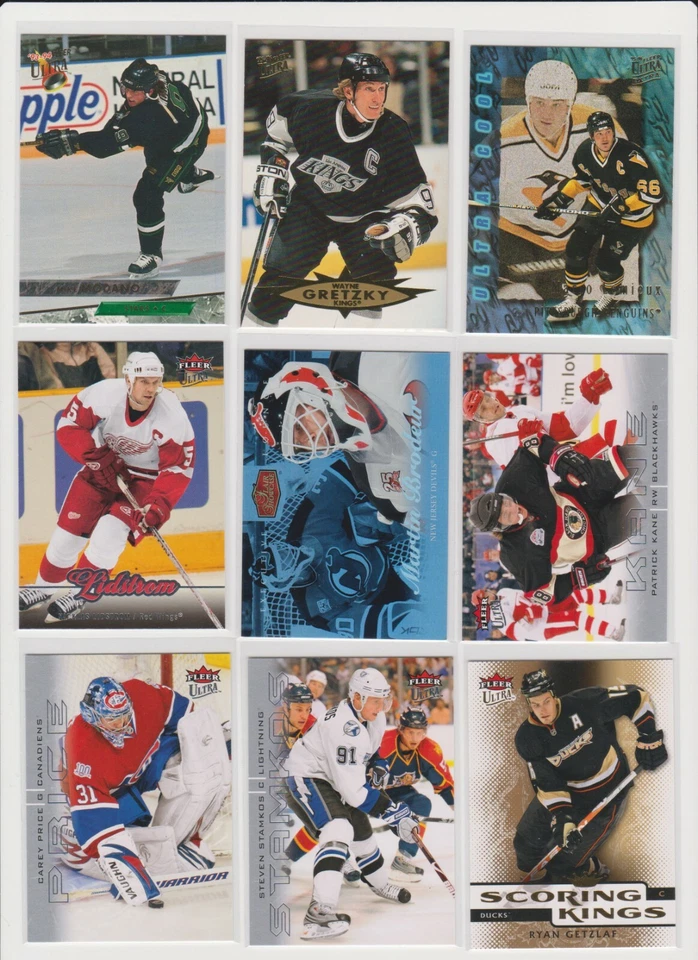 Misc. Ultra Hockey U-pick NM you pick base stars RC rookie insert Hall of Famers - Image 1 of 1