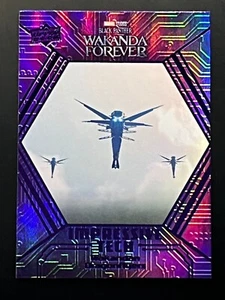 2024 Marvel Wakanda Forever Impresionante Tecnología Púrpura Inserto Tarjetas Elige tu tarjeta - Imagen 1 de 2