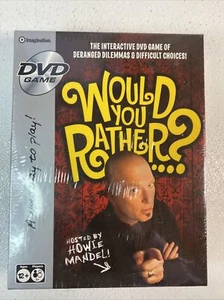 Would You Rather DVD Game Hosted By Howie Mandel! NEW FACTORY SEALED 2007 Family - Picture 1 of 2