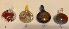 Hand Crafted Murano Italy Glass Colorful Pendants Jewelry DIY Choose One