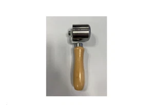 A&A Work Gear Andrückrolle Metall mit Holzgriff, 40 mm für Bitumen, Nahtroller - Bild 1 von 1