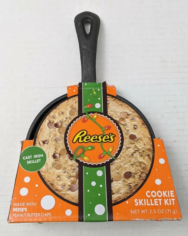 Reese's Peanut Butter Cookie Kit Cast Iron Skillet Included