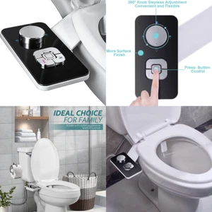 Sistema de piezas de rociador de bidé de lujo lavado a tope parte trasera hombres mujeres niños inodoro - Imagen 1 de 12