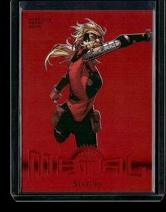 Gemas PMG Estatura R-45 Retro Rojo/100 2024 Cubierta Superior Marvel Metal Avengers - Imagen 1 de 3